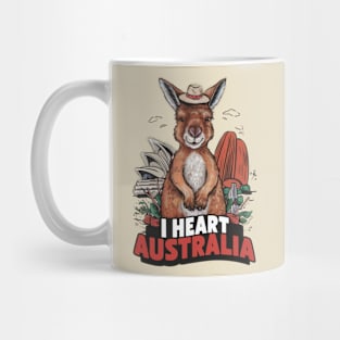 i heart australia Mug